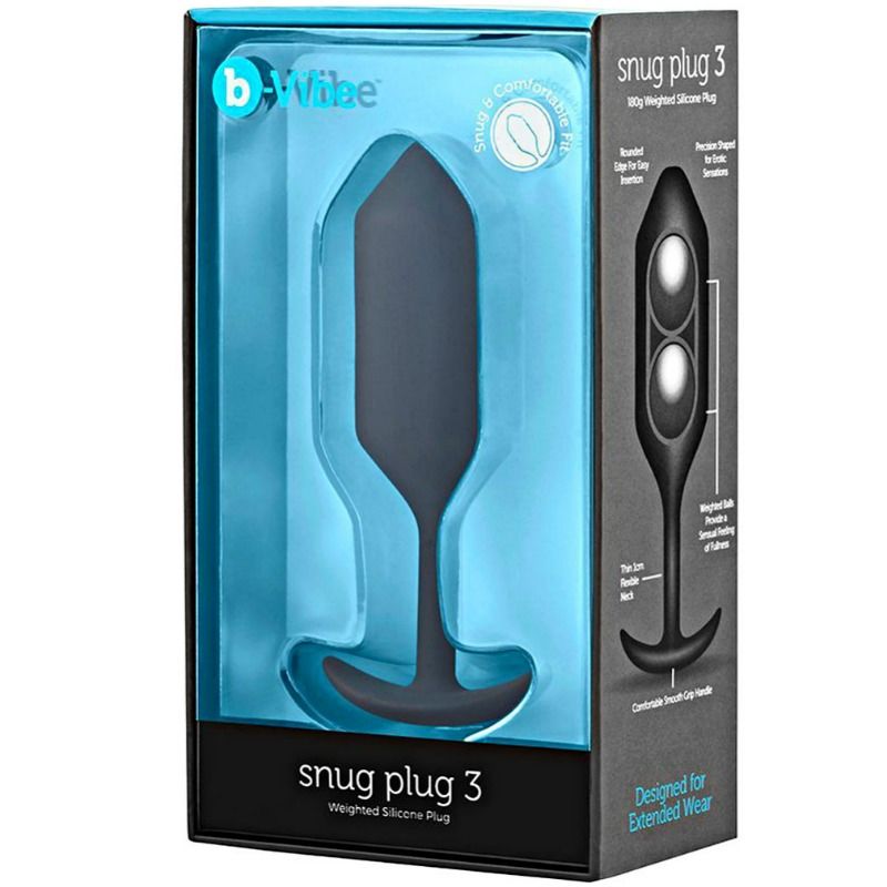 B-VIBE - PLUG ANAL SNUG PLUG 3 - Kanerotika SL