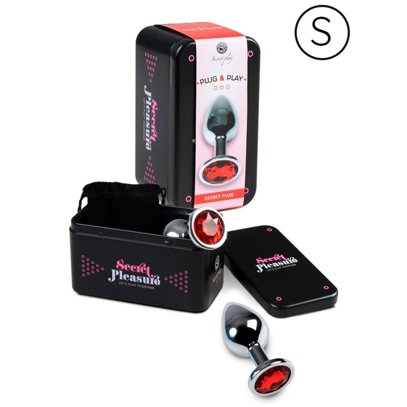 SECRETPLAY - ANAL PLUG ROJO S - Kanerotika SL