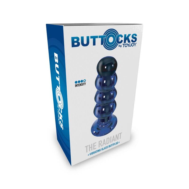 TOYJOY - BUTTOCKS THE RADIANT GLASS BUTTPLUG - Kanerotika SL