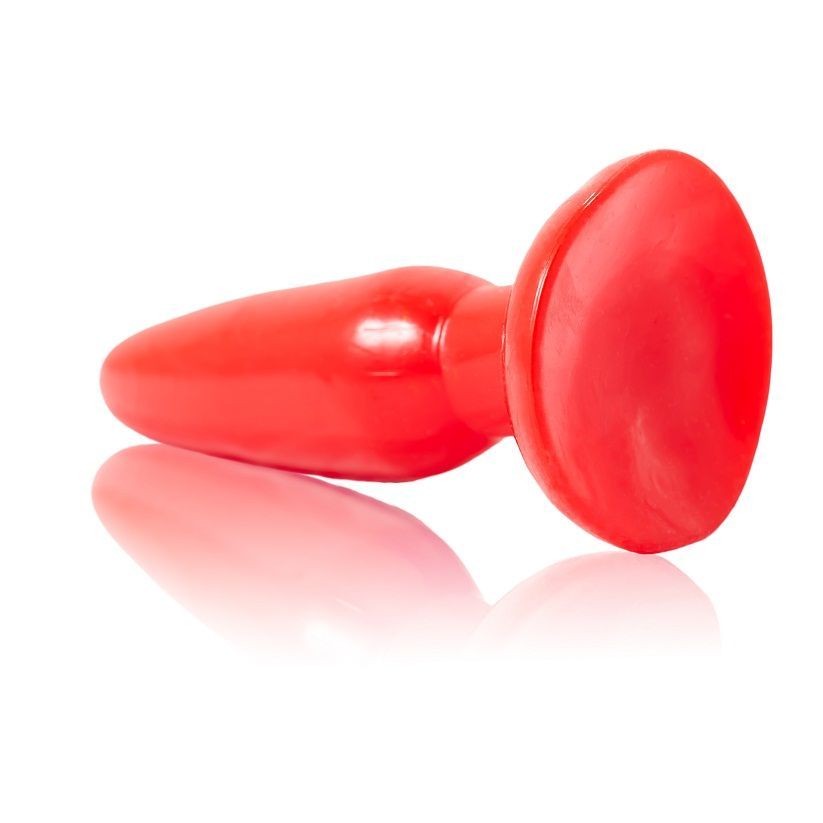 BAILE - PLUG ANAL PEQUEÑO ROJO 15 CM - Kanerotika SL