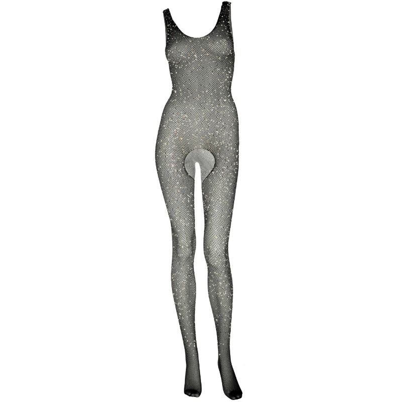 LEG AVENUE - BODYSTOCKING CON ABERTURA Y BRILLANTES T.U - Kanerotika SL