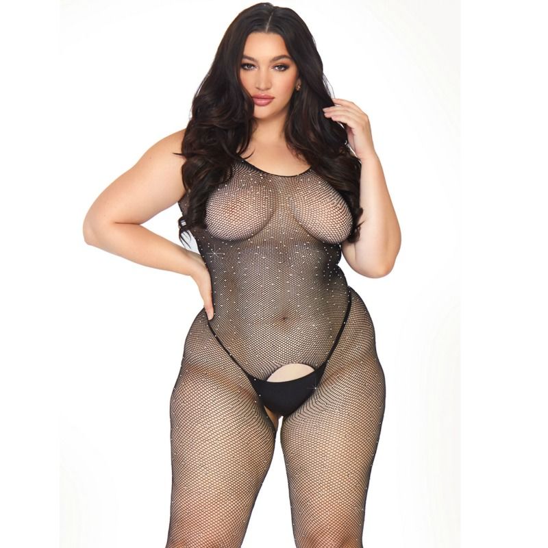 LEG AVENUE - BODYSTOCKING CON ABERTURA 1X-2X - Kanerotika SL