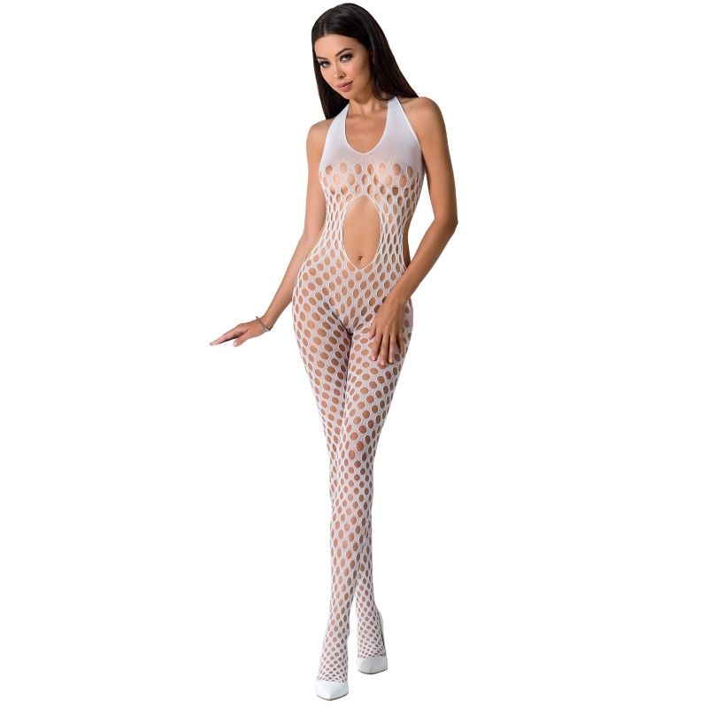 PASSION - WOMAN BS065 BODYSTOCKING BLANCO TALLA UNICA - Kanerotika SL