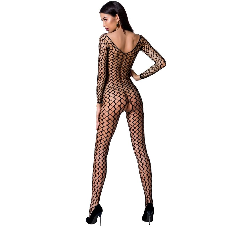 PASSION - WOMAN BS068 BODYSTOCKING NEGRO TALLA UNICA - Kanerotika SL