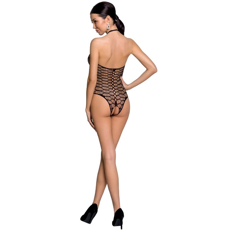 PASSION - WOMAN BS087 BODYSTOCKING NEGRO TALLA UNICA - Kanerotika SL