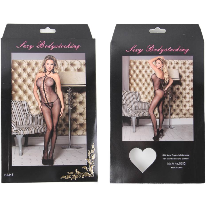 QUEEN LINGERIE - BODYSTOCKING CUELLO HALTER S/L - Kanerotika SL