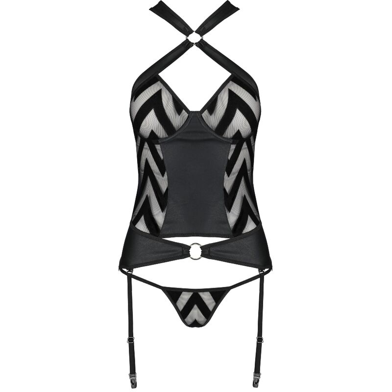 PASSION - HIMA CORSET CUERO ECOLOGICO S/M - Kanerotika SL