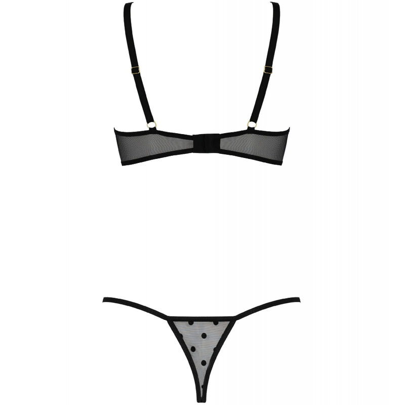 PASSION - MARINA SET DOS PIEZAS NEGRO L/XL - Kanerotika SL