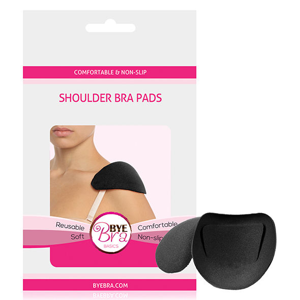 BYE-BRA - PROTECTORES HOMBRO SOSTEN NEGRO - Kanerotika SL