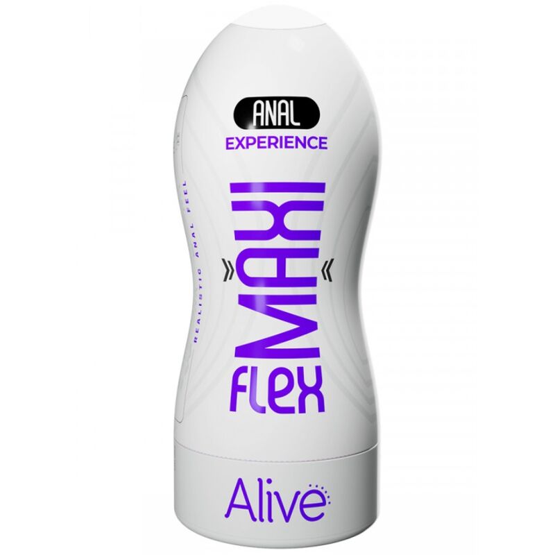 ALIVE - MAXI FLEX MASTURBADOR MASCULINO ANO TALLA L - Kanerotika SL