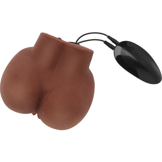 ACT - HOT HONEY RIDER MASTURBADOR CON VIBRADOR BROWN - Kanerotika SL