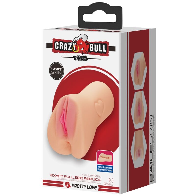 CRAZY BULL - ELENA MASTUBADOR EN FORMA DE VAGINA - Kanerotika SL