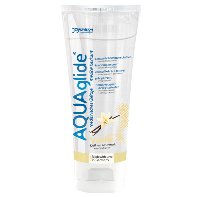 JOYDIVISION AQUAGLIDE - VAINILLA LUBRICANTE BASE AGUA 100 ML - Kanerotika SL