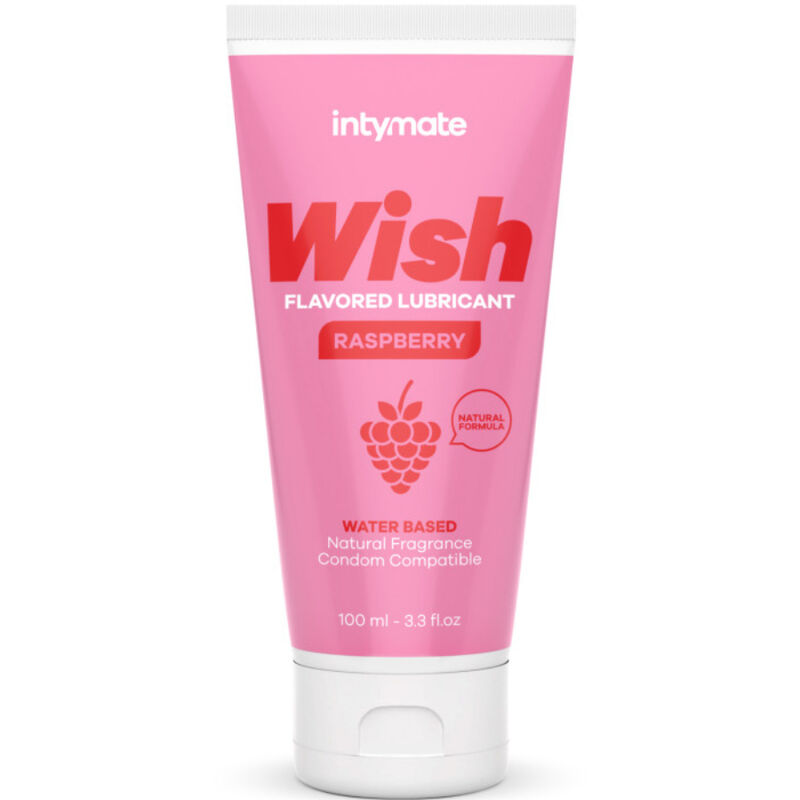 INTIMATELINE INTYMATE - WISH FRAMBUESA LUBRICANTE AROMATIZADO 100 ML - Kanerotika SL