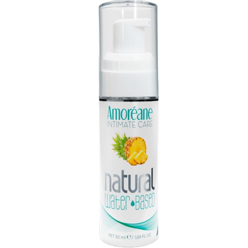 AMOREANE - LUBRICANTE BASE DE AGUA PIÑA 50 ML - Kanerotika SL