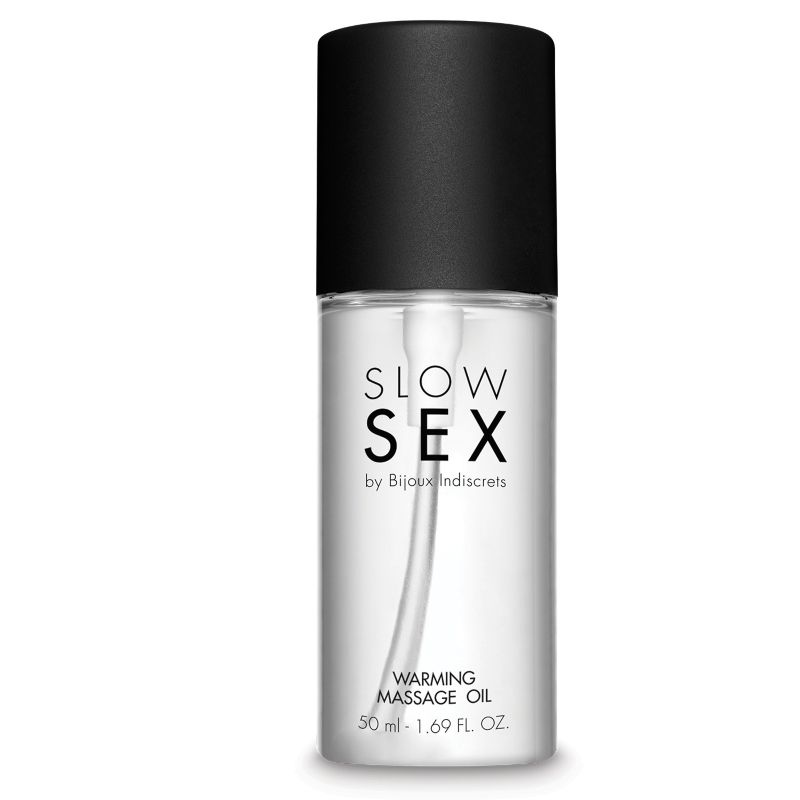 BIJOUX - SLOW SEX ACEITE MASAJE EFECTO CALOR 50 ML - Kanerotika SL