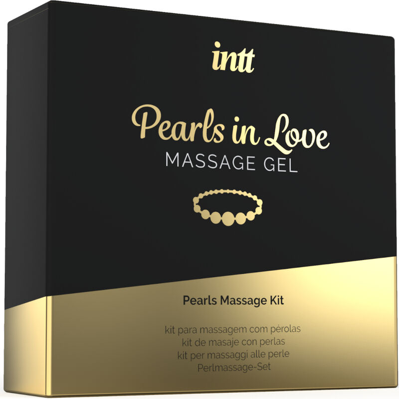 INTT MASSAGE & ORAL SEX - PEARLS IN LOVE CON COLLAR DE PERLAS Y GEL DE SILICONA - Kanerotika SL