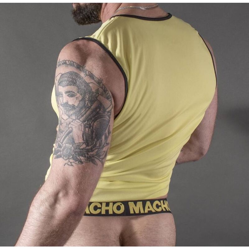 MACHO - CAMISETA AMARILLO S/M - Kanerotika SL