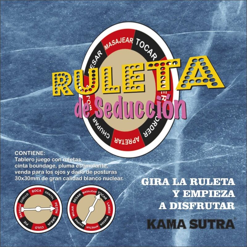 DIABLO PICANTE - RULETA DE LA SEDUCCIÓN JUEGO KAMASUTRA - Kanerotika SL