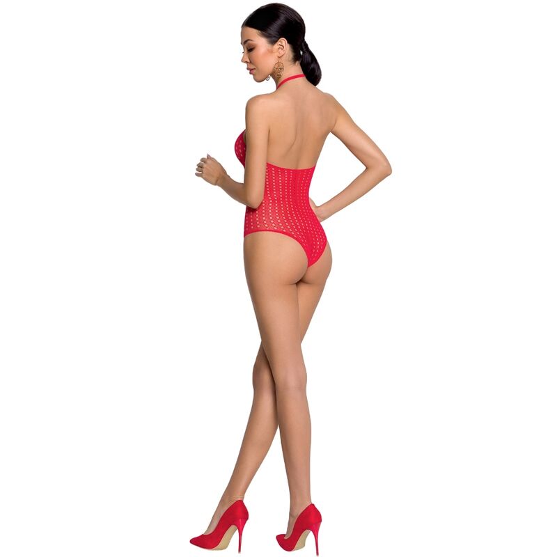 PASSION - WOMAN BS088 BODYSTOCKING ROJO TALLA UNICA - Kanerotika SL