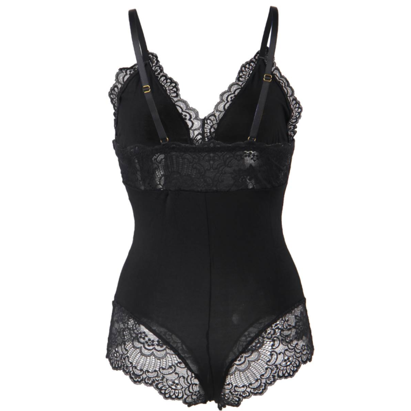 QUEEN LINGERIE - TEDDY DE ENCAJES S/M - Kanerotika SL