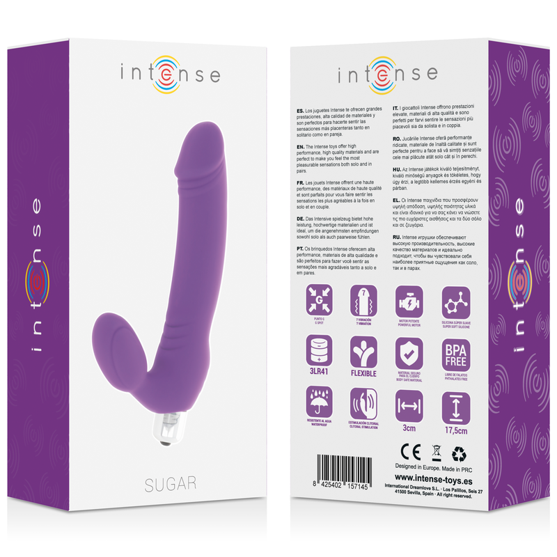 INTENSE - SUGAR SEVEN SPEEDS SILICONE LILA - Kanerotika SL