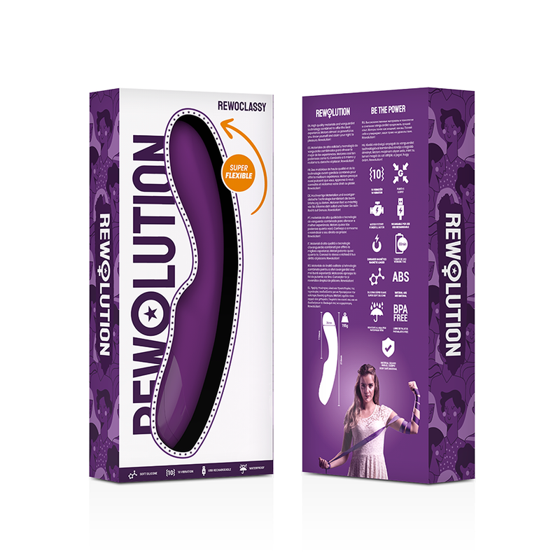 REWOLUTION - REWOCLASSY VIBRADOR FLEXIBLE - Kanerotika SL