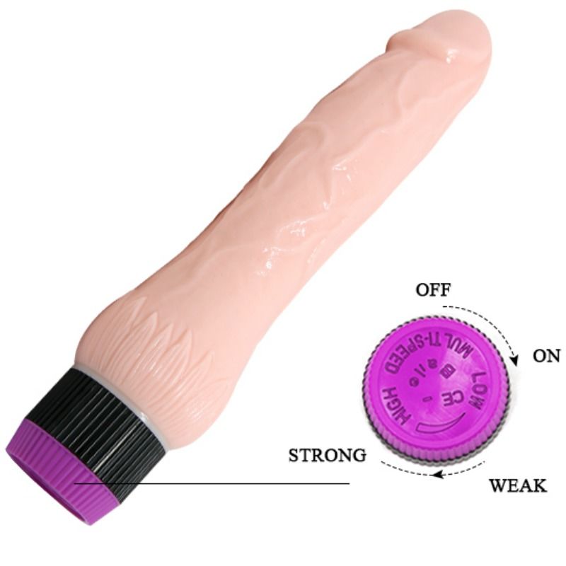 BAILE - ADOUR CLUB VIBRADOR REALISTICO BASE ANCHA 22 CM - Kanerotika SL