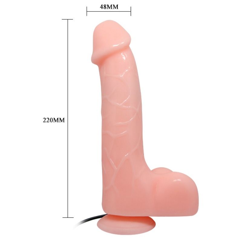 BAILE - VIBRADOR REALISTICO BARBARA NATURAL 22 CM - Kanerotika SL