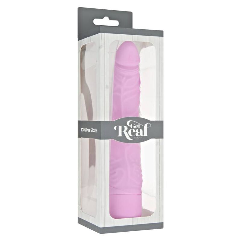 GET REAL - CLASSIC SLIM VIBRADOR ROSA - Kanerotika SL