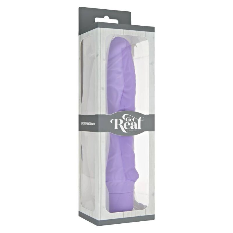 GET REAL - CLASSIC LARGE VIBRADOR MORADO - Kanerotika SL