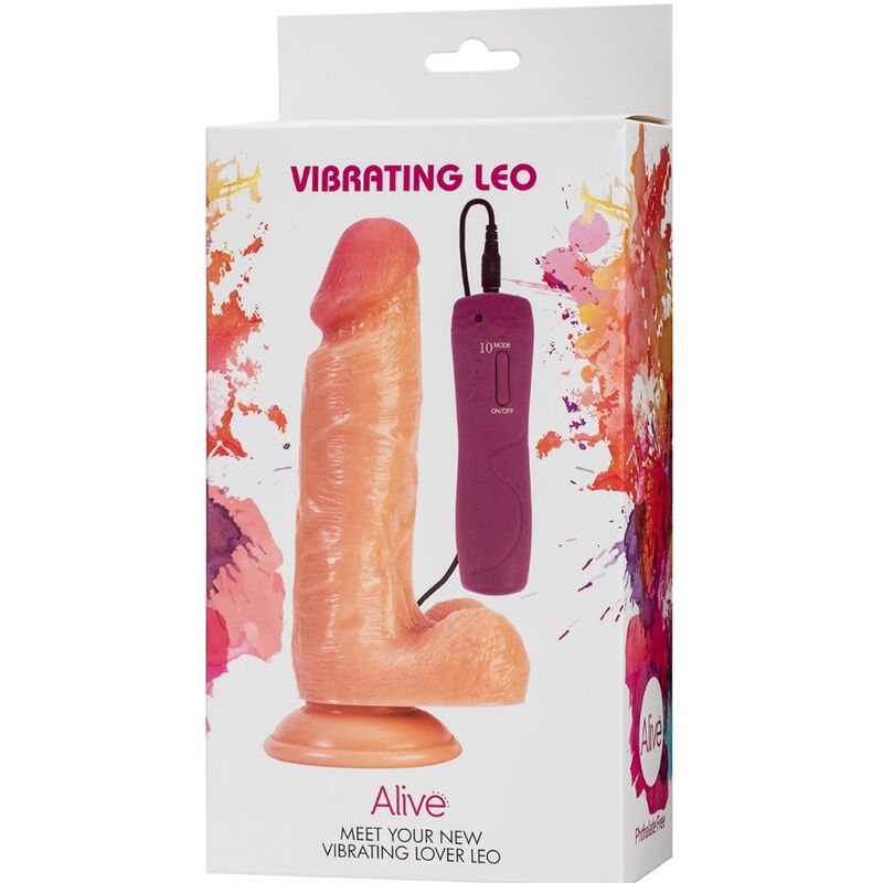 ALIVE - LEO PENE REALISTICO VIBRADOR 17 CM - Kanerotika SL