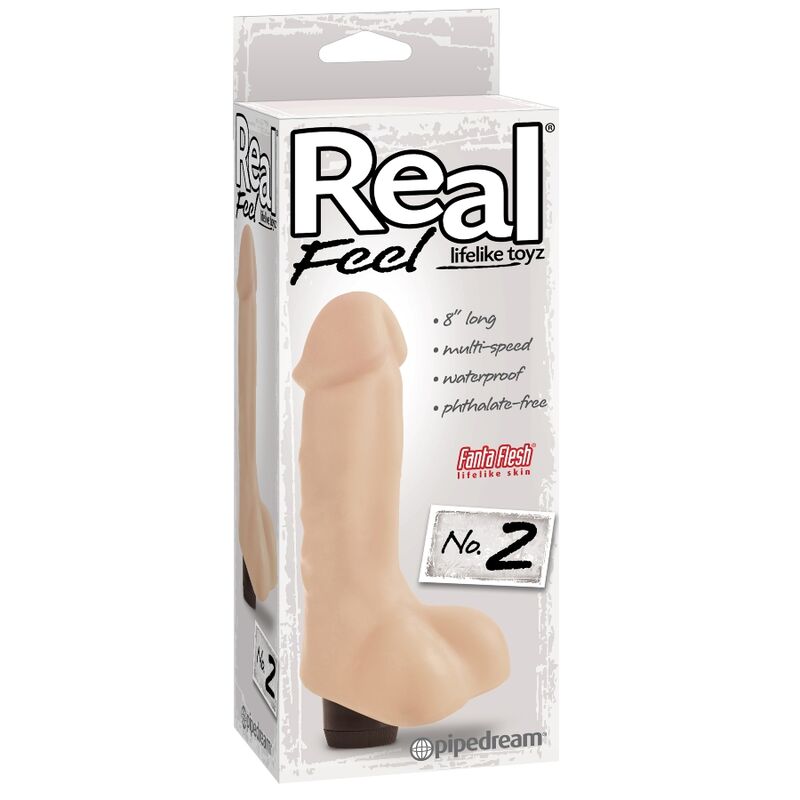 REAL FEEL - LIFELIKE TOYZ VIBRADOR NUM 2 NATURAL - Kanerotika SL