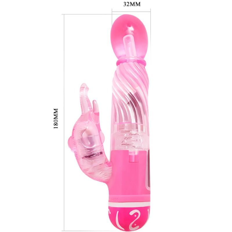 BAILE - VIBRADOR MULTIVELOCIDAD CON ESTIMULADOR LILA - Kanerotika SL