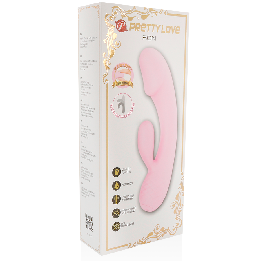 PRETTY LOVE - SMART VIBRADOR RON CON RABBIT - Kanerotika SL