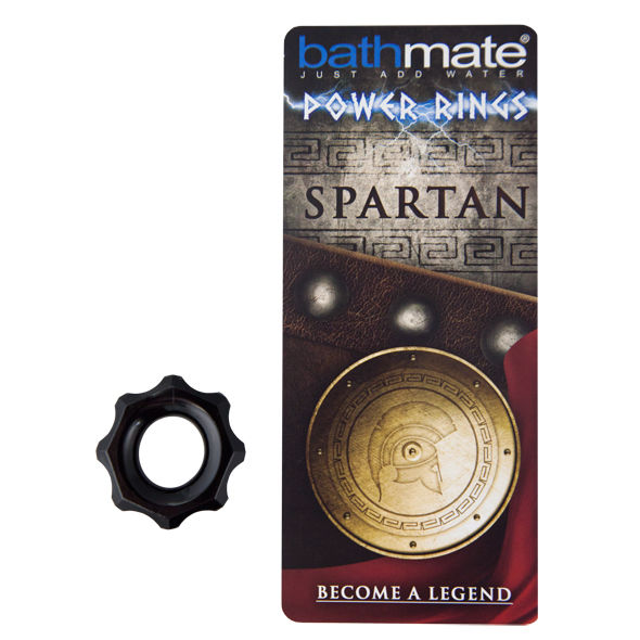 BATHMATE - ANILLO PENE SPARTAN NEGRO - Kanerotika SL