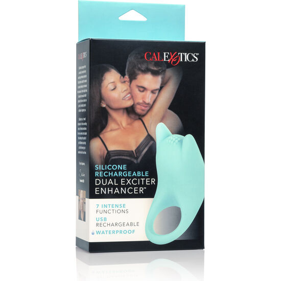 CALIFORNIA EXOTICS - DUAL EXCITER ENHANCER ANILLO ESTIMULADOR SILICONA - Kanerotika SL