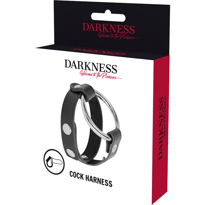 DARKNESS - ANILLO PARA PENE Y TESTÍCULOS BDSM - Kanerotika SL