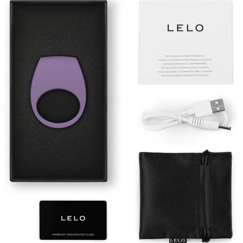 LELO - TOR 3 ANILLO VIBRADOR VIOLETA - Kanerotika SL