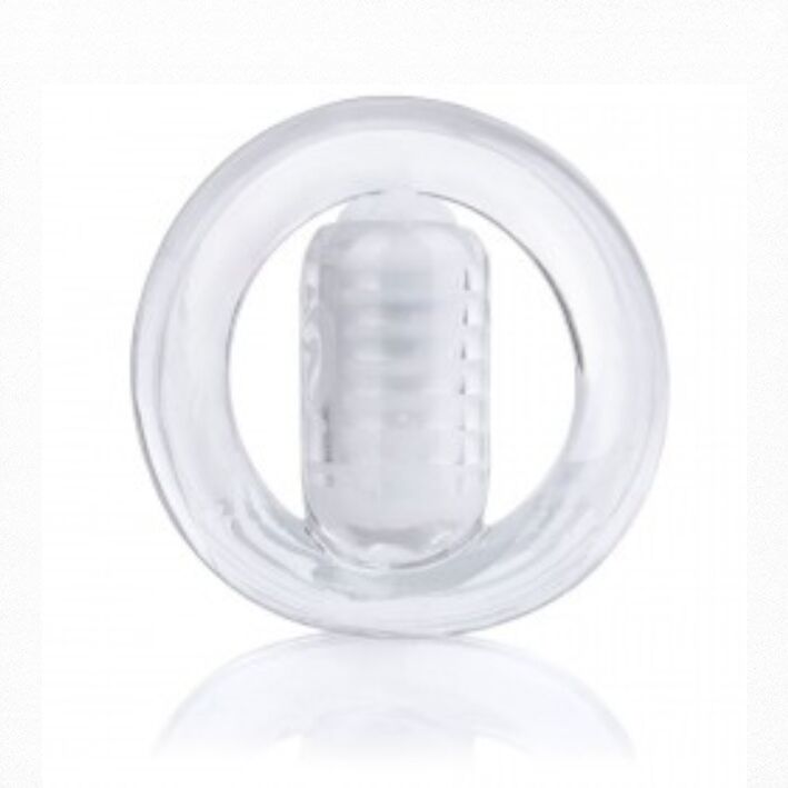 SCREAMING O - ANILLO VIBRADOR GO Q VIBE TRANSPARENTE - Kanerotika SL