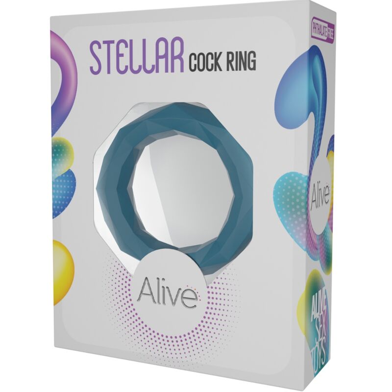 ALIVE - STELLAR ANILLO PENE VERDE - Kanerotika SL