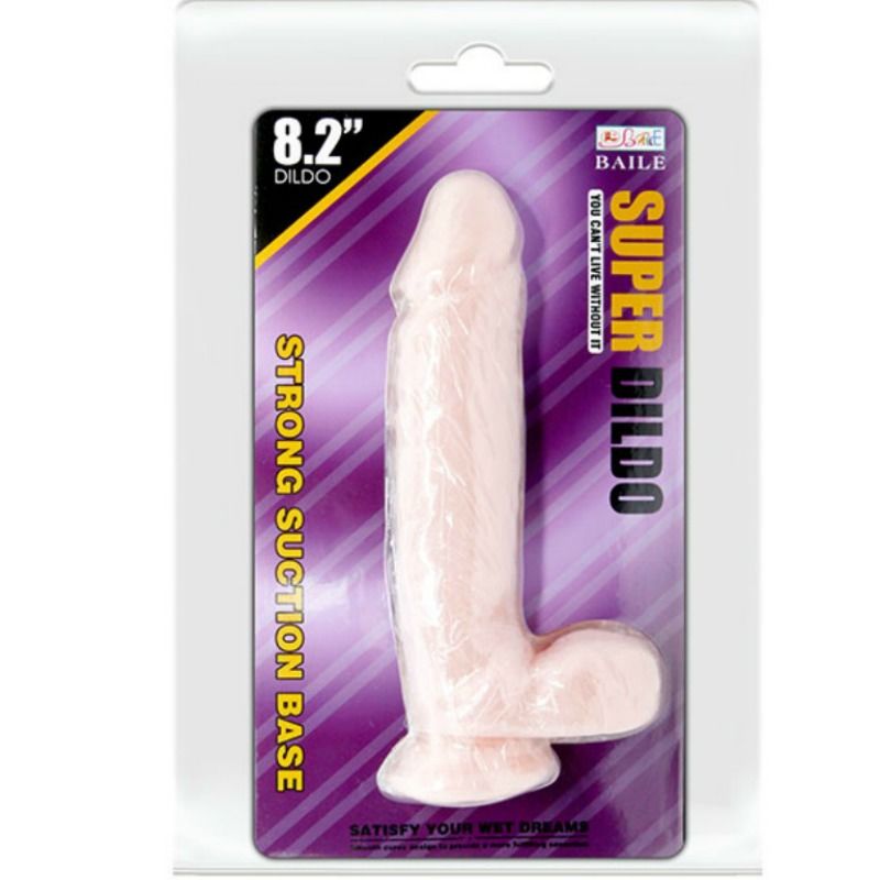 BAILE - SUPER DILDO REALISTICO NATURAL 21.5 CM - Kanerotika SL