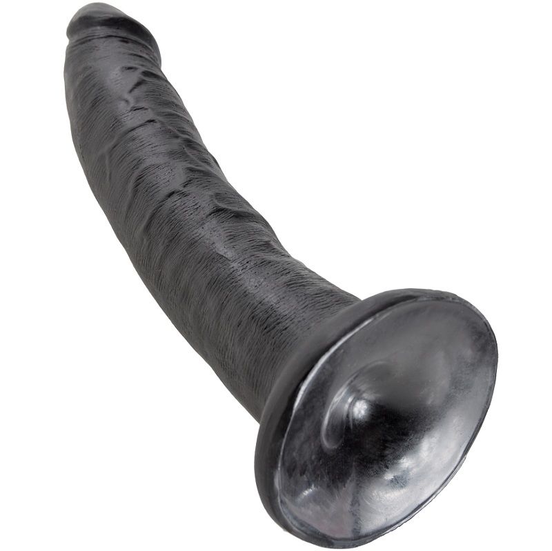 KING COCK - 7 PENE NEGRO 17.8 CM - Kanerotika SL