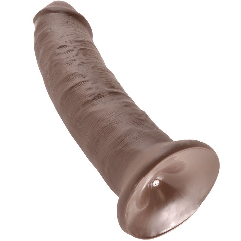 KING COCK - 9 PENE MARRON 22.9 CM - Kanerotika SL