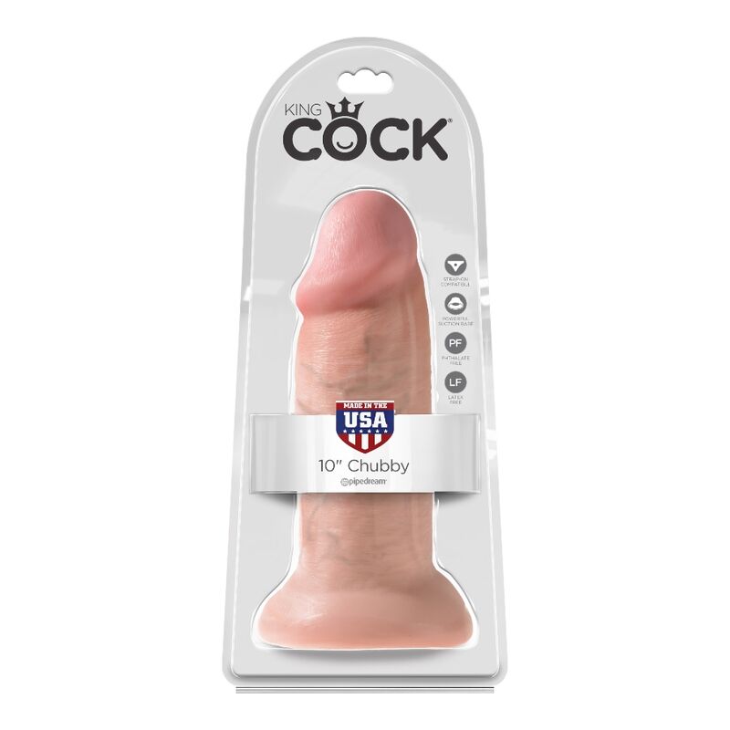 KING COCK - DILDO REALISTICO CHUBBY 25.4 CM - Kanerotika SL