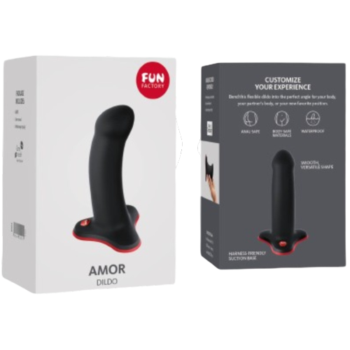 FUN FACTORY - AMOR DILDO PRINCIPIANTES NEGRO - Kanerotika SL