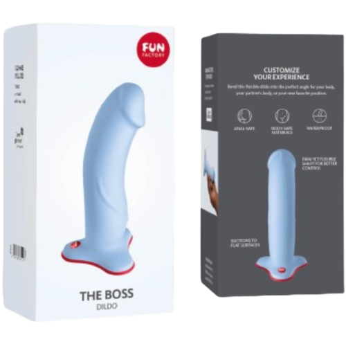 FUN FACTORY - THE BOSS DILDO REALISTICO CELESTE - Kanerotika SL