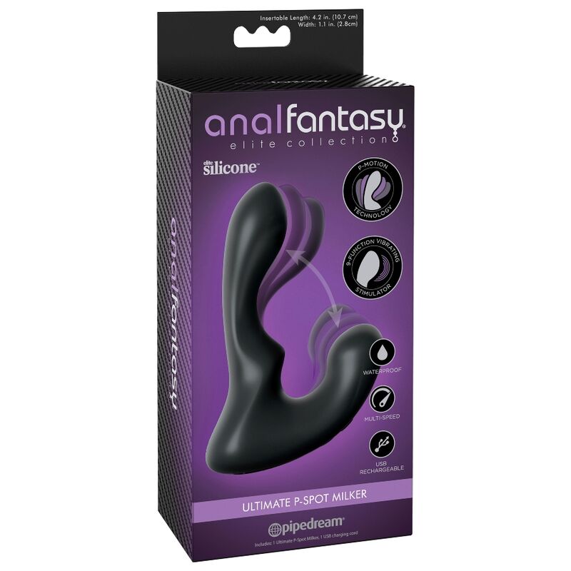 ANAL FANTASY ELITE COLLECTION - MASAJEADOR PROSTATICO ULTIMATE P-SPOT MILKER - Kanerotika SL