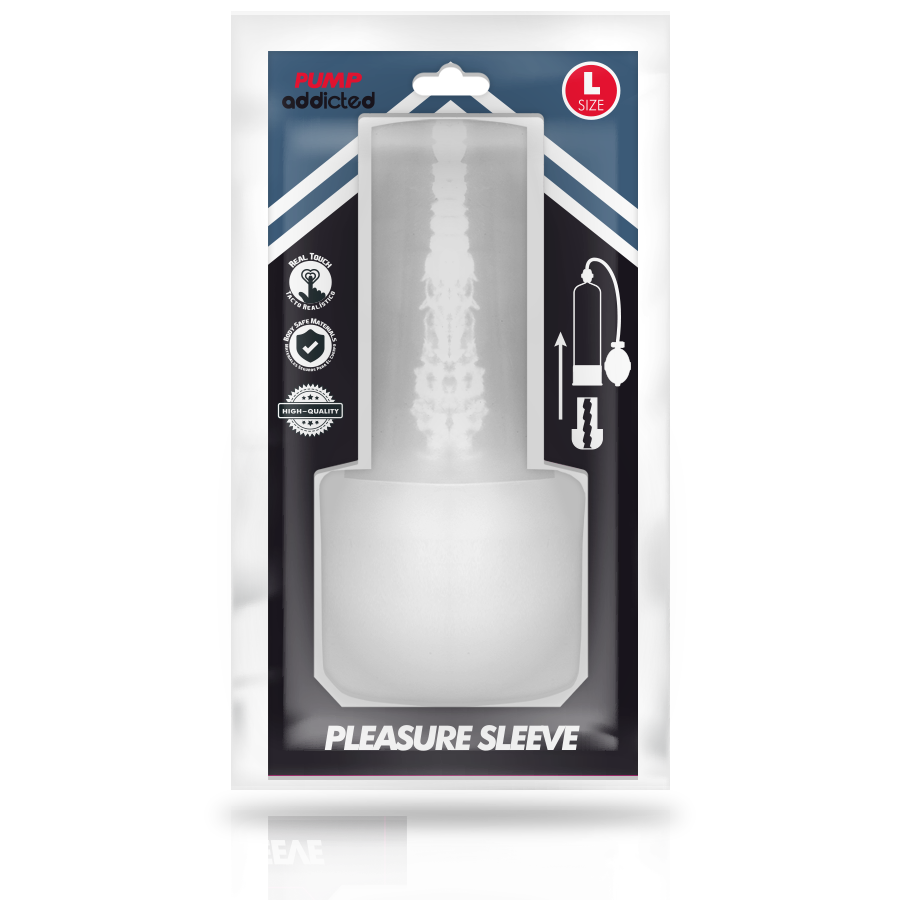 PUMP ADDICTED - PLEASURE SLEEVE BOMBA AUTOMATICA - Kanerotika SL