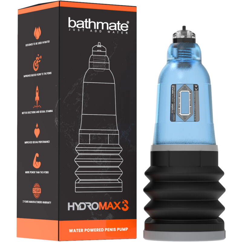 BATHMATE - HYDROMAX 3 AQUA AZUL - Kanerotika SL